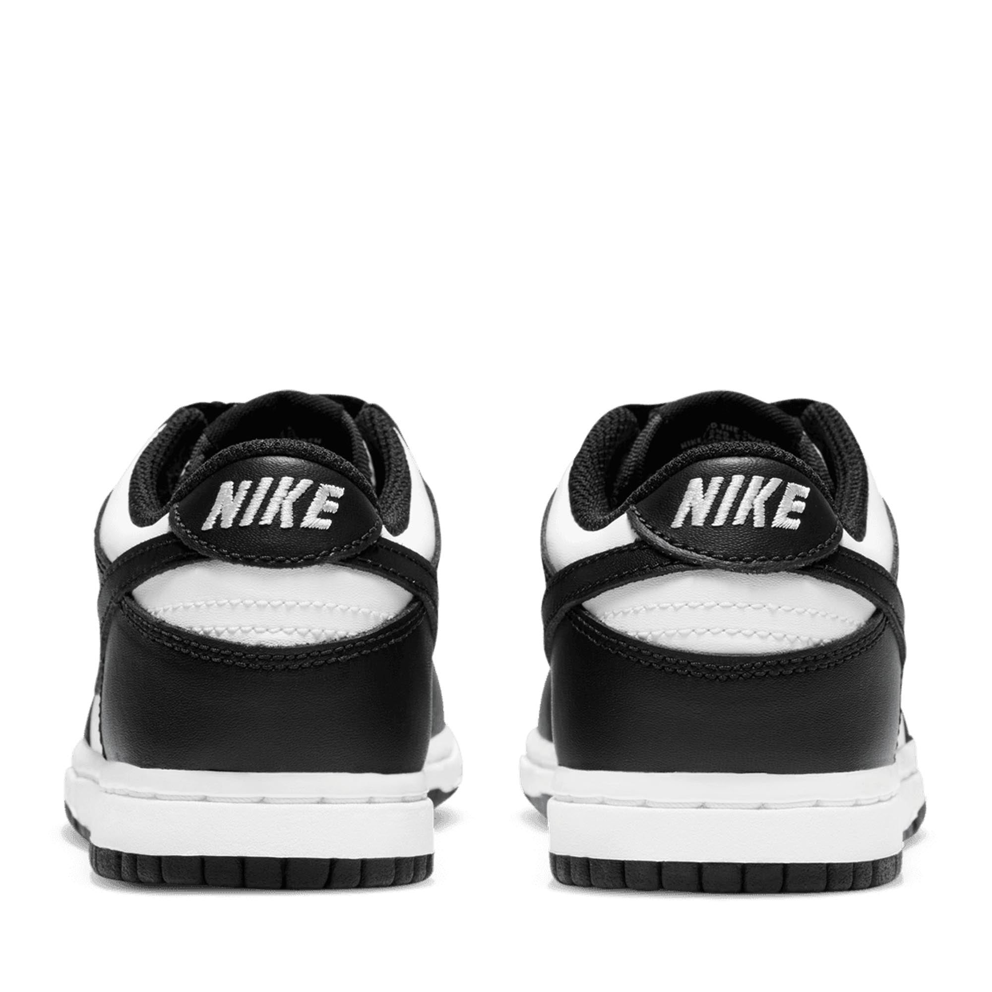 nike dunk low black white ps