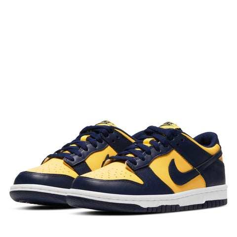 Nike Dunk Low Retro 'Michigan' (GS) - Varsity Maize/Midnight Navy