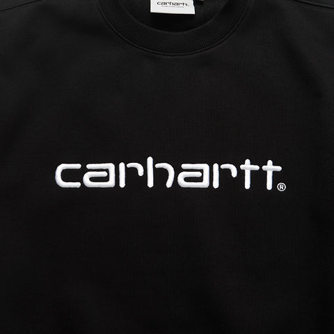 Carhartt WIP Sweatshirt - Black/White