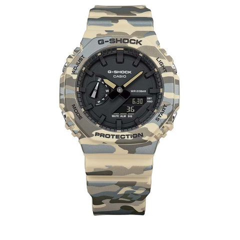 Casio G-Shock 2100 Series Analog-Digital Watch - Camo