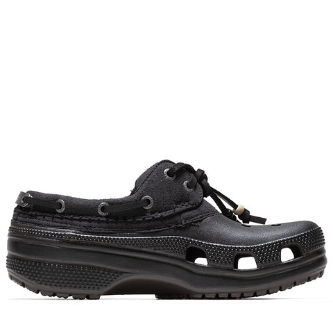 Crocs Classic Luxe Boat Shoe - Dark Cocoa