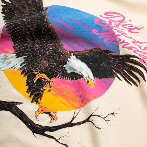 Diet Starts Monday Sunset Tee - Antique White