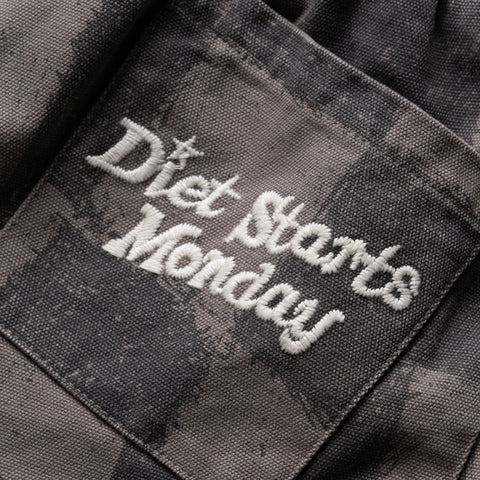 Diet Starts Monday Hopkins Pant - Checkered Grey