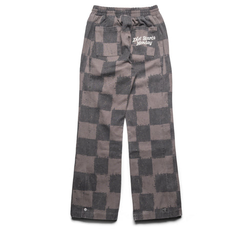 Diet Starts Monday Hopkins Pant - Checkered Grey