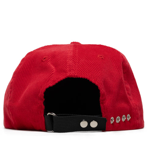 Diet Starts Monday Eagle Corduroy Hat - Red