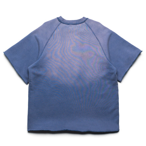 Diet Starts Monday Skull Half Sleeve Tee - Blue