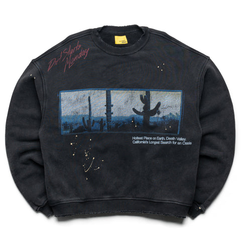 Diet Starts Monday Death Valley Crewneck - Vintage Black