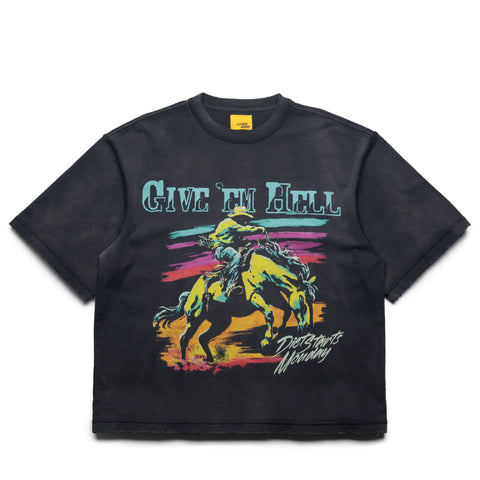 Diet Starts Monday Give Em Hell Tee - Vintage Black