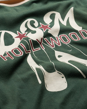 Diet Starts Monday Hollywood Waffle Polo - Green - detail