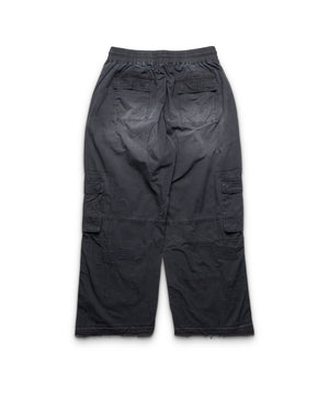 Diet Starts Monday Repair Cargo Pants - Vintage Black - back