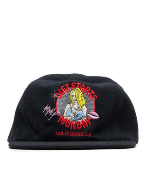 Diet Starts Monday Hollywood Hat - Black - front