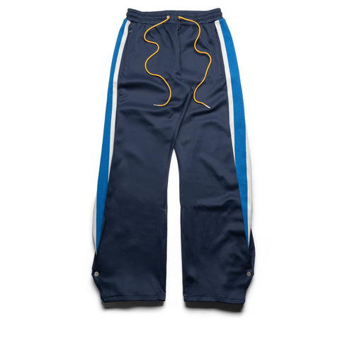 Diet Starts Monday Striped Snap Pants - Navy/Blue