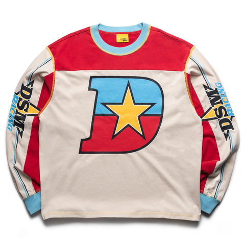 Diet Start Monday Supercross L/S Tee - Red/White