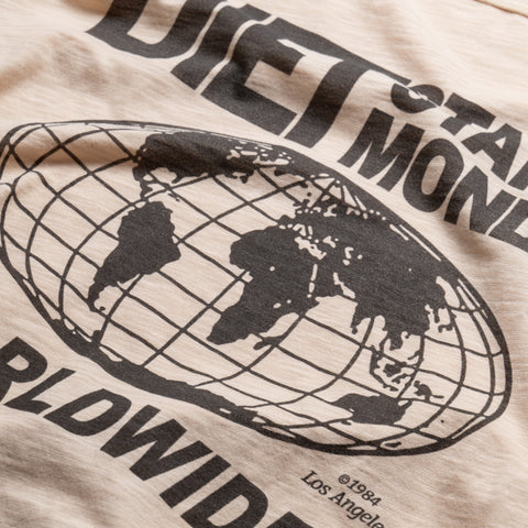 Diet Starts Monday Worldwide L/S Tee - Antique White