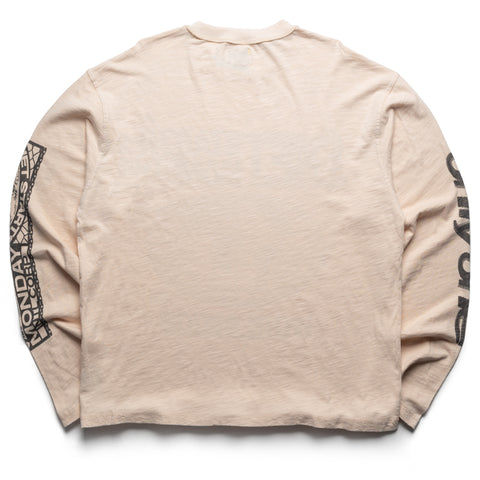 Diet Starts Monday Worldwide L/S Tee - Antique White