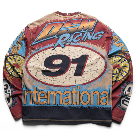 Diet Starts Monday MX Racing Jersey - Tan/Blue