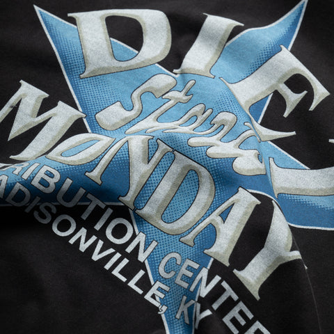 Diet Starts Monday Distro Tee - Vintage Black