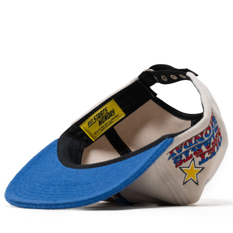Diet Starts Monday Supercross Hat - Natural/Blue