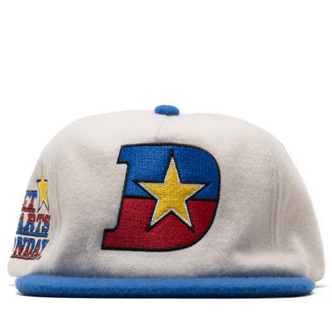 Diet Starts Monday Supercross Hat - Natural/Blue