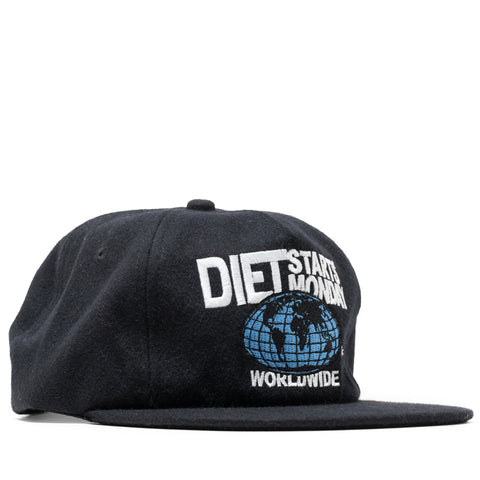 Diet Starts Monday Worldwide Hat - Black
