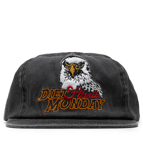 Diet Starts Monday Eagle Hat - Black