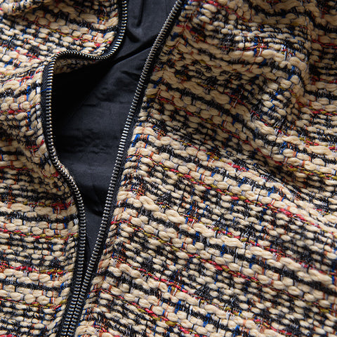 Diet Starts Monday Tweed Jacket - Tan/Multi