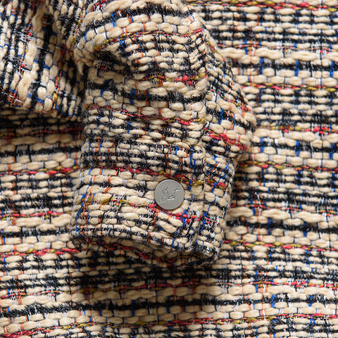 Diet Starts Monday Tweed Jacket - Tan/Multi