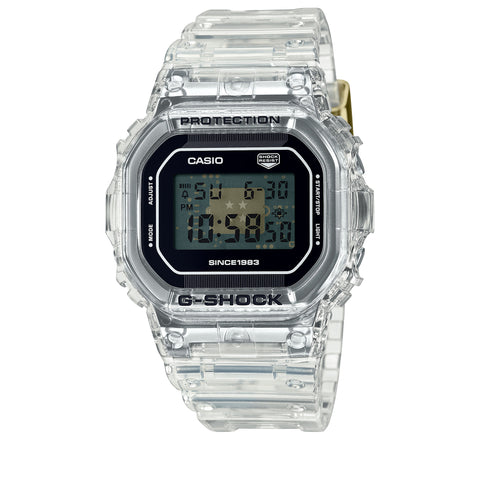 Casio G-Shock 40th Anniversary 5000 Series Digital Watch - Clear