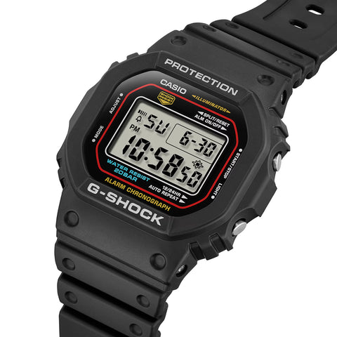 Casio G-Shock 5600 Series Digital Watch - Black