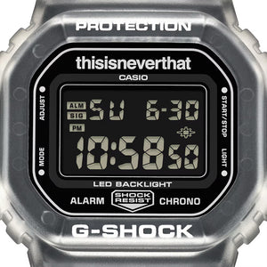 thisisneverthat x Casio G-Shock 5600 Series Digital Watch - Clear