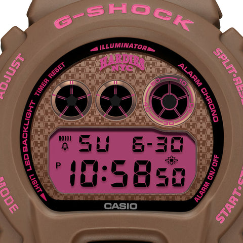 Hardies NYC x Casio G-Shock 6900 Series Digital Watch - Brown