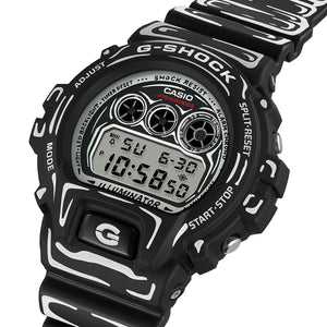 Joshua Vides x Casio G-Shock 6900 Series Digital Watch - Black/White