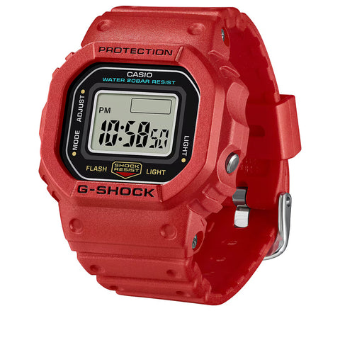 Casio G-Shock nano 5600 Series Digital Ring Watch - Red