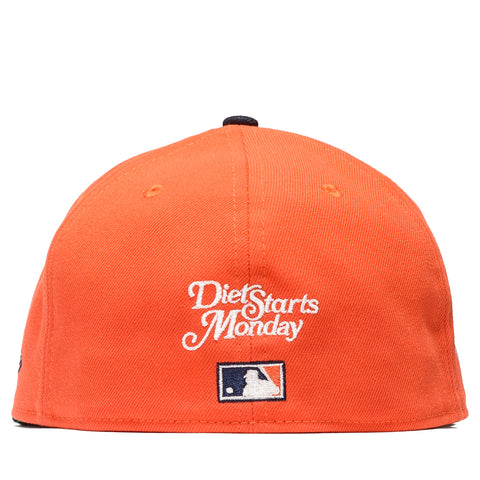 Diet Starts Monday x New Era Houston Astros 59FIFTY Fitted Hat - Orange