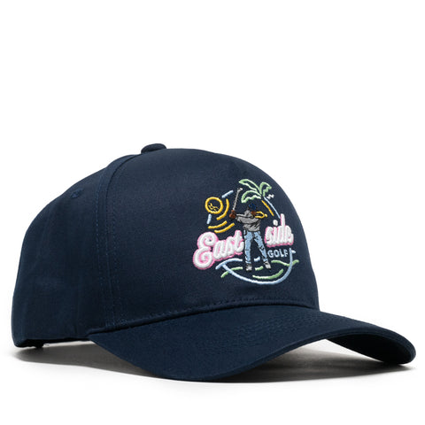Eastside Golf Paradise 5 Panel Snapback - True Navy