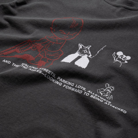 Fucking Awesome Depression Test Print Tee - Pepper