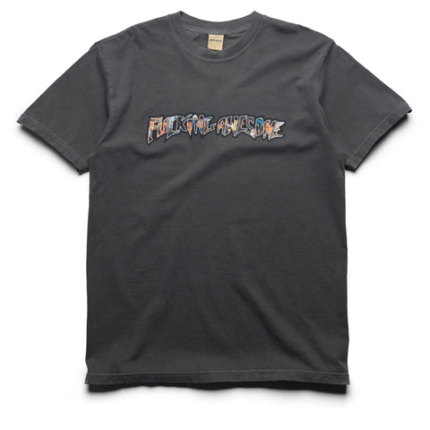 Fucking Awesome Dill Collage Logo Tee - Pepper