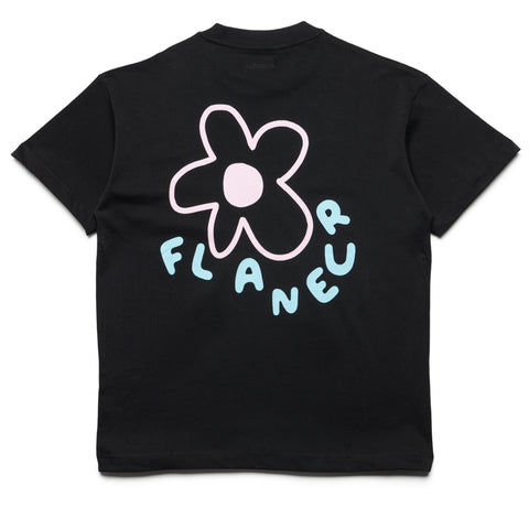 Flaneur Blossom Tee - Black