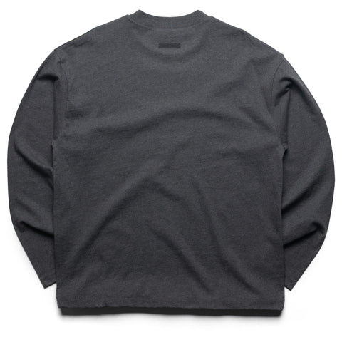 Fear Of God Essentials Classic L/S Tee - Charcoal Heather