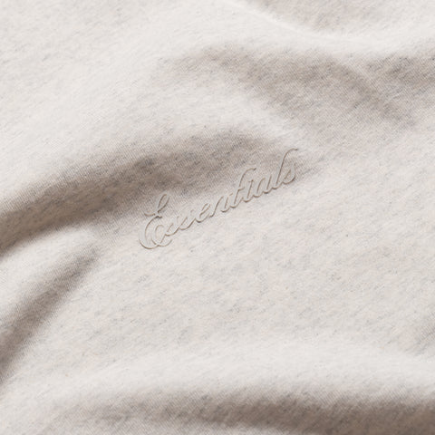 Fear Of God Essentials Classic L/S Tee - Oatmeal Heather