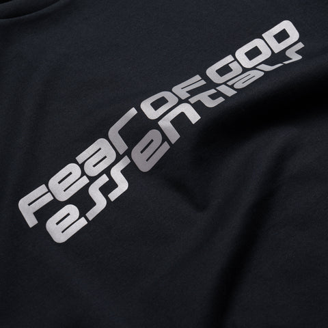 Fear Of God Essentials Ponte 90's Tee - Vintage Black