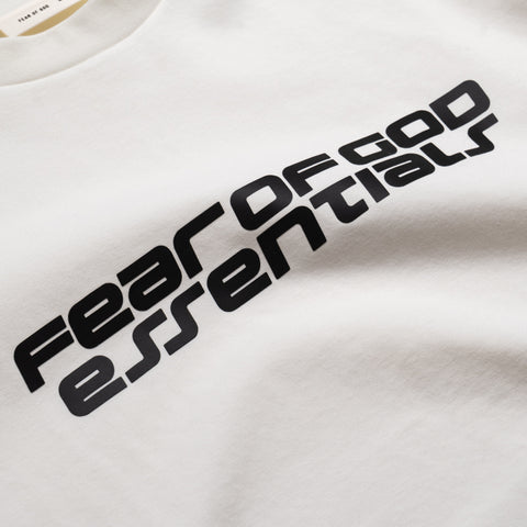 Fear Of God Essentials Ponte 90's Tee - Ivory
