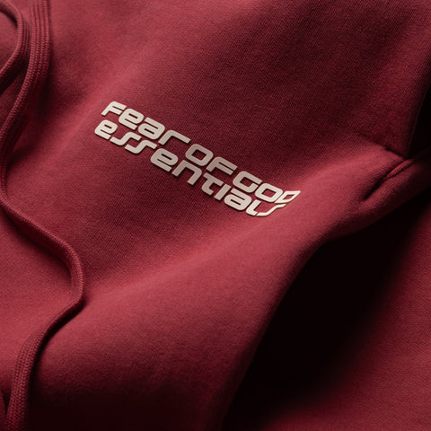 Fear Of God Essentials Heavy Fleece Classic Sweatpants - Crimson