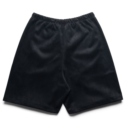 Fear Of God Essentials Suede Fleece Relaxed Short - Vintage Black