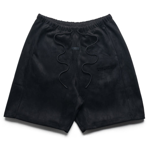 Fear Of God Essentials Suede Fleece Relaxed Short - Vintage Black