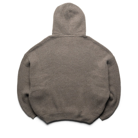 Fear Of God Essentials Heavy Waffle 90's Hoodie - Homestead Heather