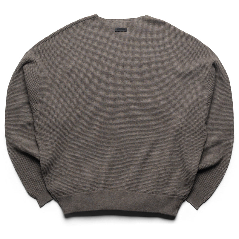 Fear Of God Essentials Waffle Crewneck 90's Sweater - Homestead