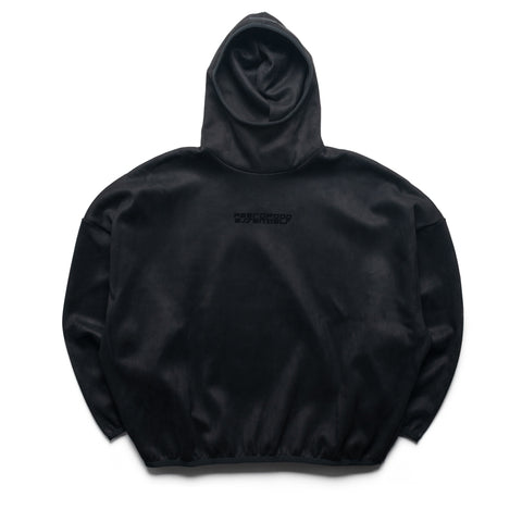 Fear Of God Essentials Suede Fleece Modern Hoodie - Vintage Black