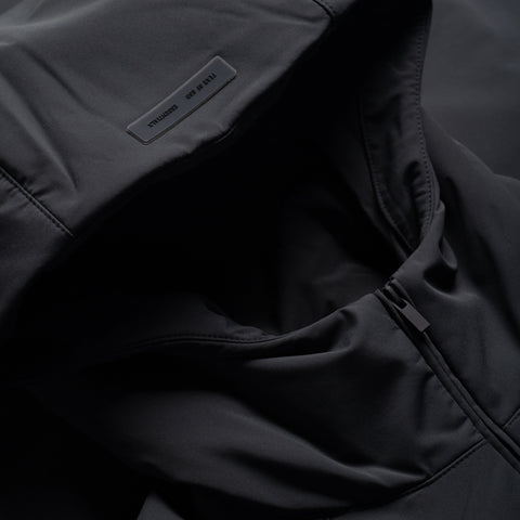 Fear Of God Essentials Tech Nylon Half Zip Anorak - Vintage Black