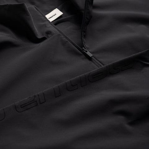 Fear Of God Essentials Tech Nylon Half Zip Track Jacket - Iron Grey
